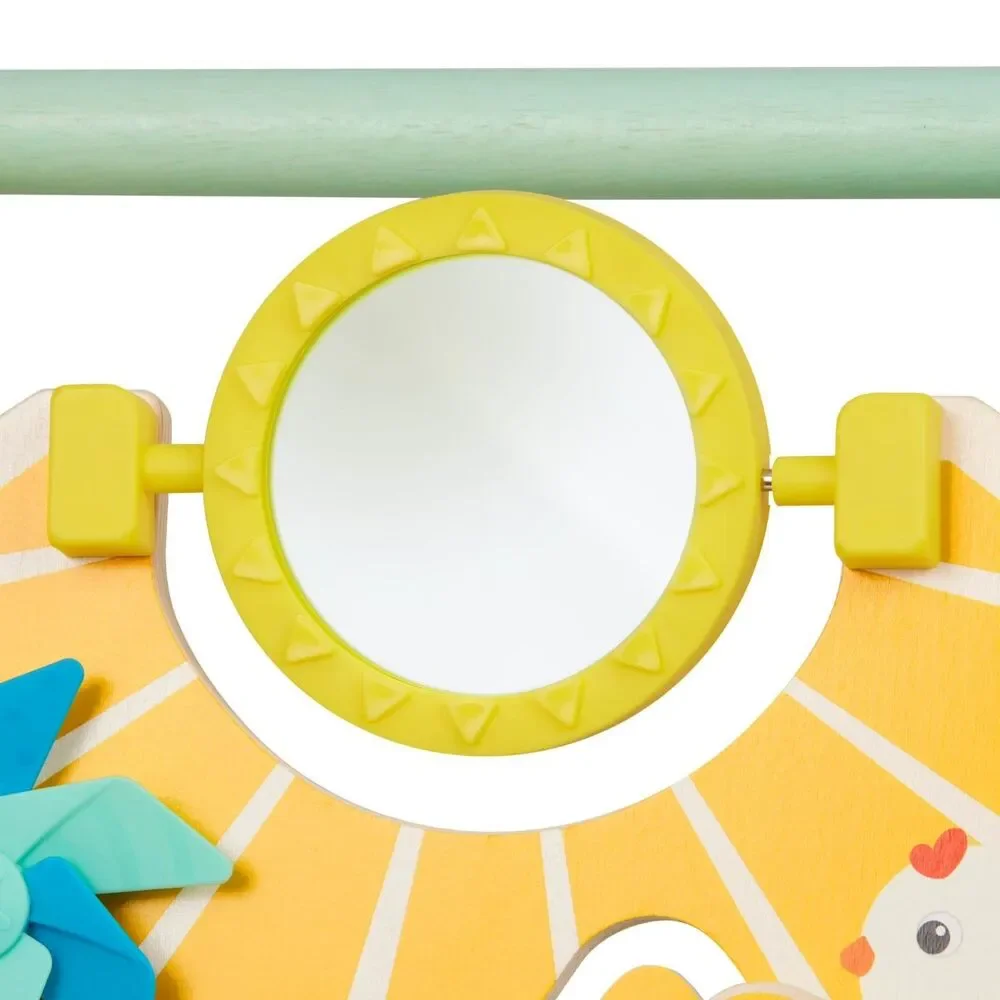 Battat Farm Footsteps Wooden Activity Baby Toddler Walker 12 Months+ NEW